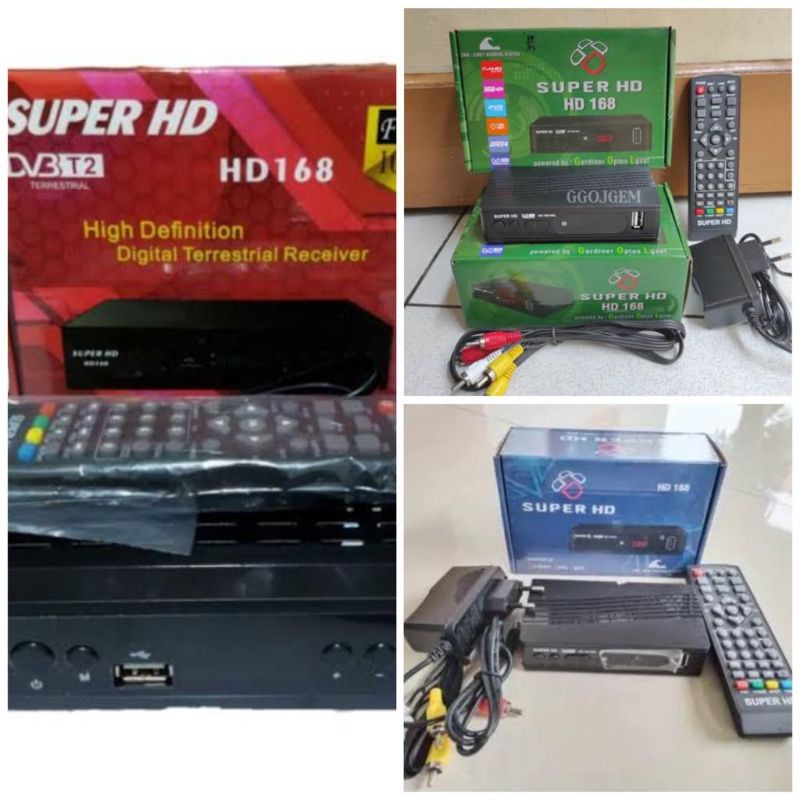 Set top box tv digital K- Visi0n Super HD 168 GOL Harimau/Set top box digital/STB TV DIGITAL