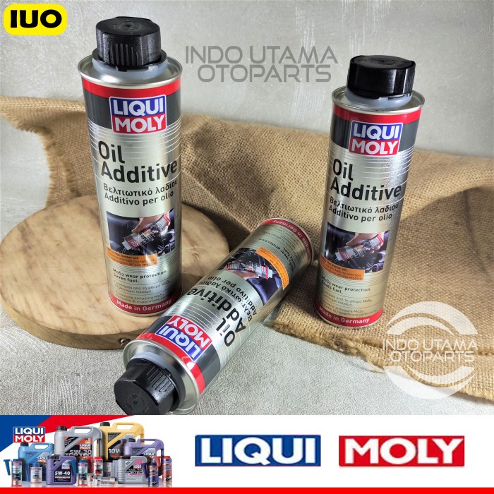 Oil Additive MOS2 Liqui Moly 300ml Adiktif mobil Liquimoly