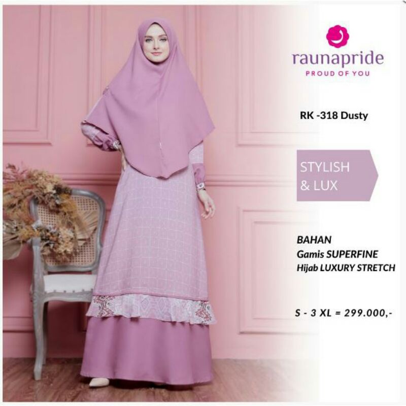 Sale Murah Gamis Rauna RK 318