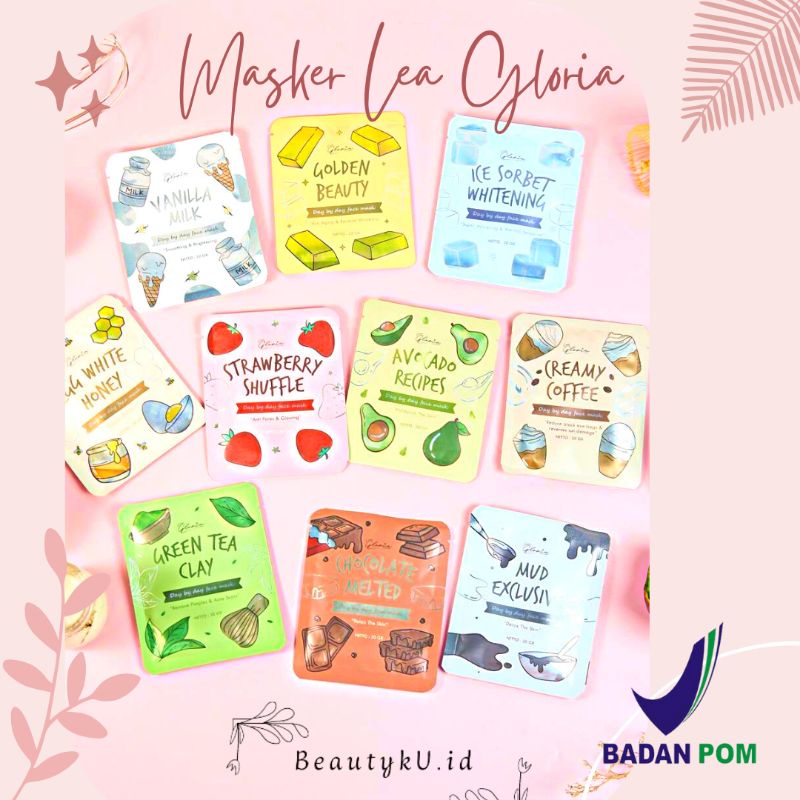Masker Lea Gloria 20gr- Masker Wajah by Lea Gloria