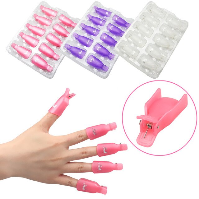 ( BARU ) Nail Art UV Gel Polish Remover Reusable Keeper  951#