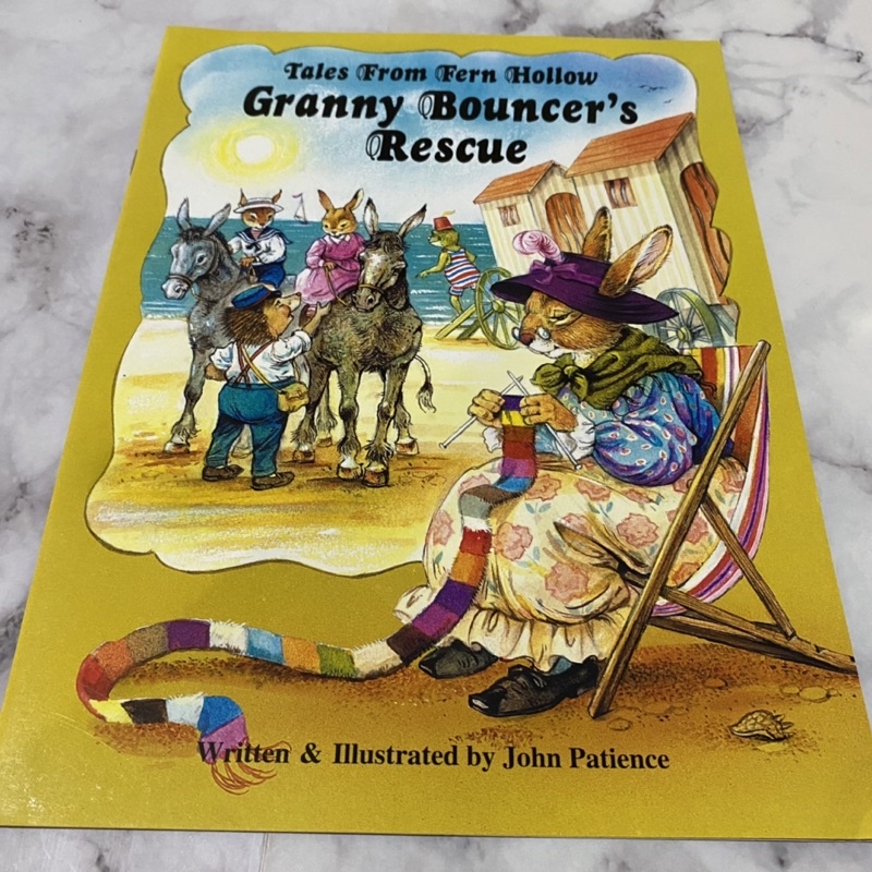 Granny bouncer’s rescue classic story fairy tales buku langka / RARE buku cerita anak bahasa inggris