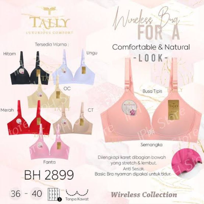 bh tally 2899 busa tanpa kawat