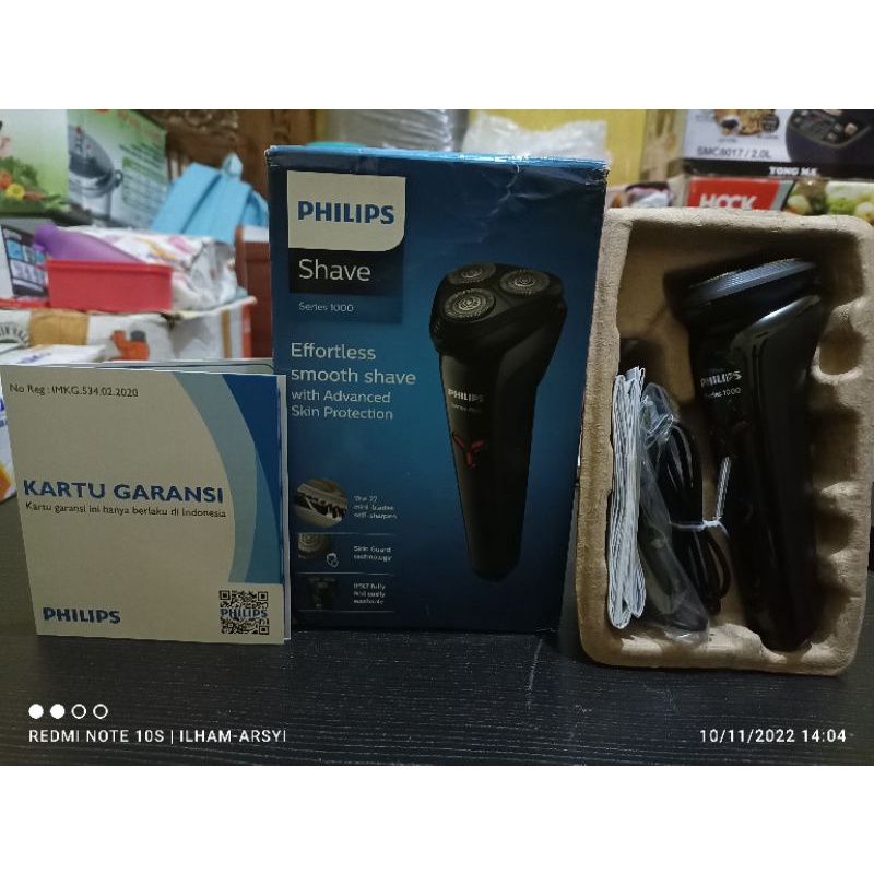 Philips Shave 3HD 1000 Series - S1103/02
