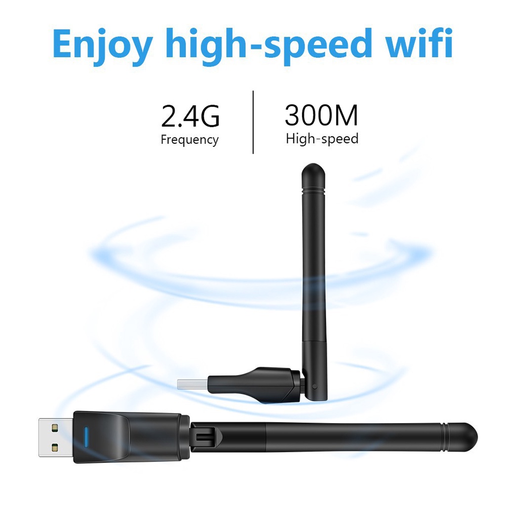 USB Wifi Set Top Box MT7601 150M Dongle STB Adapter Antena Wifi PC Laptop