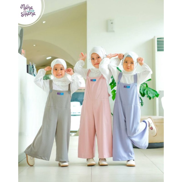 Olla Overall ori manasikana overall anak kulot anak