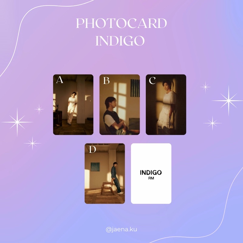 [BTS] PHOTOCARD INDIGO NAMJOON SOLO ‼️BACA DESKRIPSI‼️