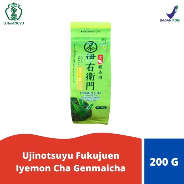 

Sale Ujinotsuyu Fukujuen Iyemon Cha Genmaicha (Teh Bubuk Kasar) /TEH DIET/TEH PELANGSING/TEH