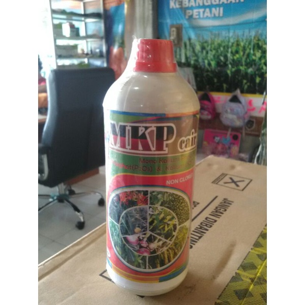 obat pertanian pupuk buah MKP cair + zpt 1lt