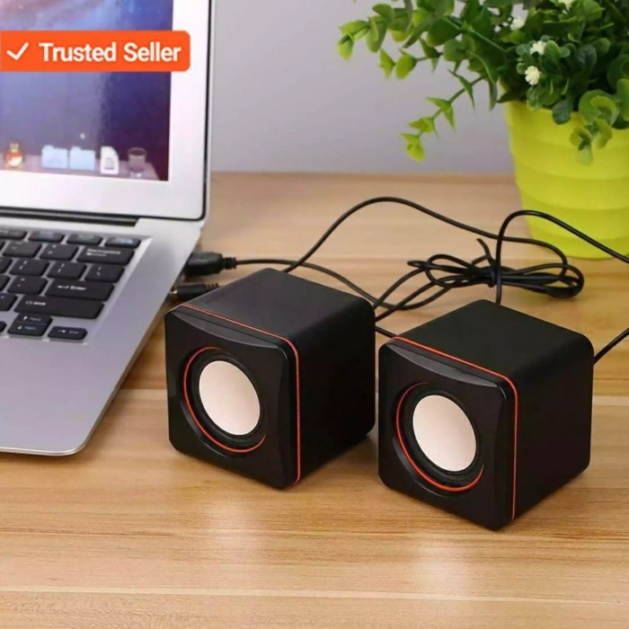 speaker SPEAKER AKTIF MULTIMEDIA LAPTOP PC HANDPONE E-SMILE YS 101B - SYS(R8A1) Speaker Laptop Speak