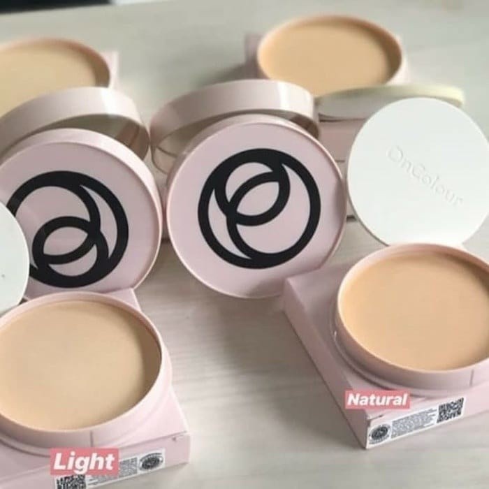 C.O. BESTIE Top Diskon Oncolour Face Powder - Bedak Wajah - Natural Oriflame + Bonus PLANDEMIC