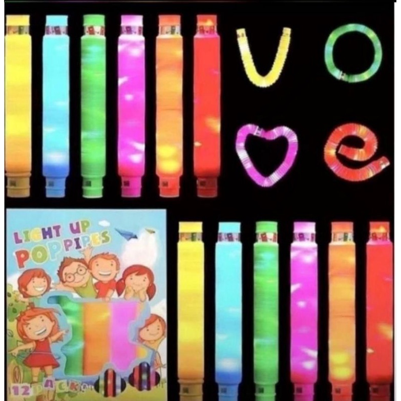 MAINAN POP LED / SELANG LAMPU / POP TUBES LED / POP PIPES / VIRAL TUBE ID LED TOYS