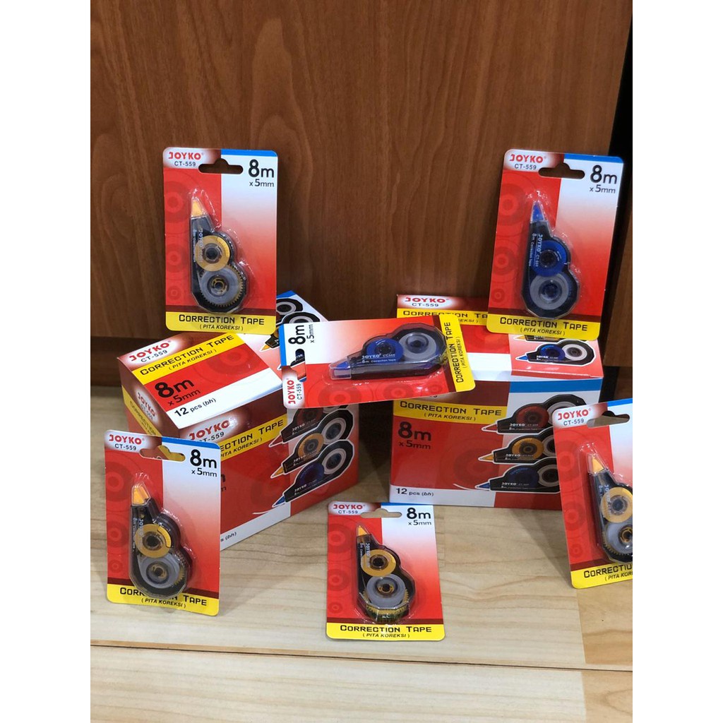 

CORRECTION TAPE JOYKO / TIP EX KERTAS / TIP - X