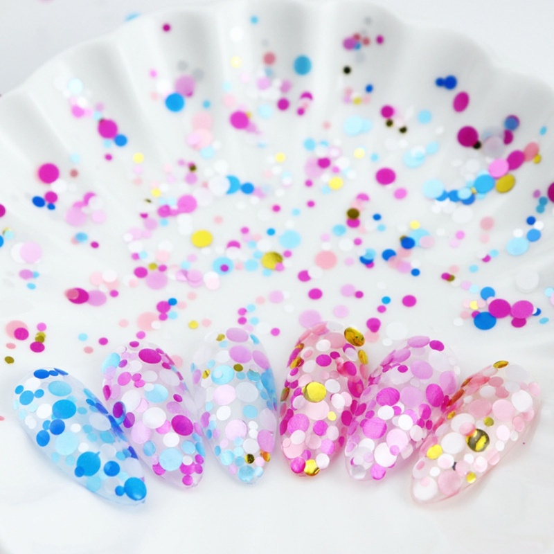 Siy Cetakan Resin Epoxy Sequin Glitter Untuk Dekorasi Nail Art DIY