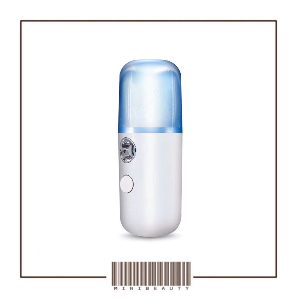 nano spray mini facial humidifier face mist nano spray kecil murah portable cooling moisturizer semprotan air wajah nano spray usb sprayer bottle kapsul