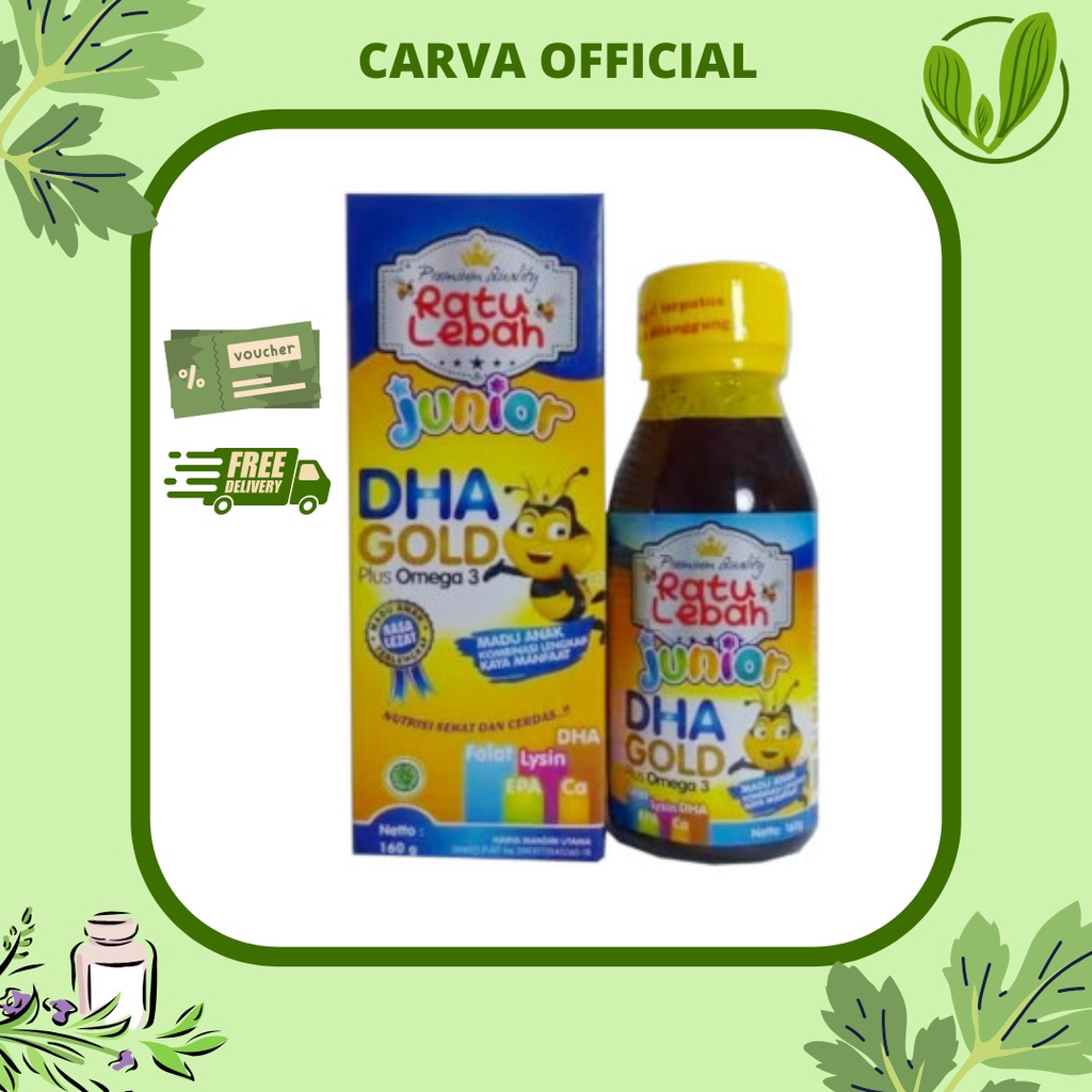 

MADU ANAK RATU LEBAH BHA GOLD PLUS OMEGA 3 100 ml / MADU ANAK