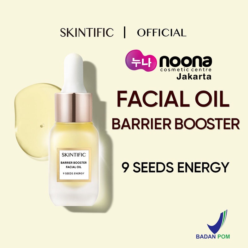SKINTIFIC Barrier Booster Facial Oil 10ml 9 Seeds Energy Skincare Oil