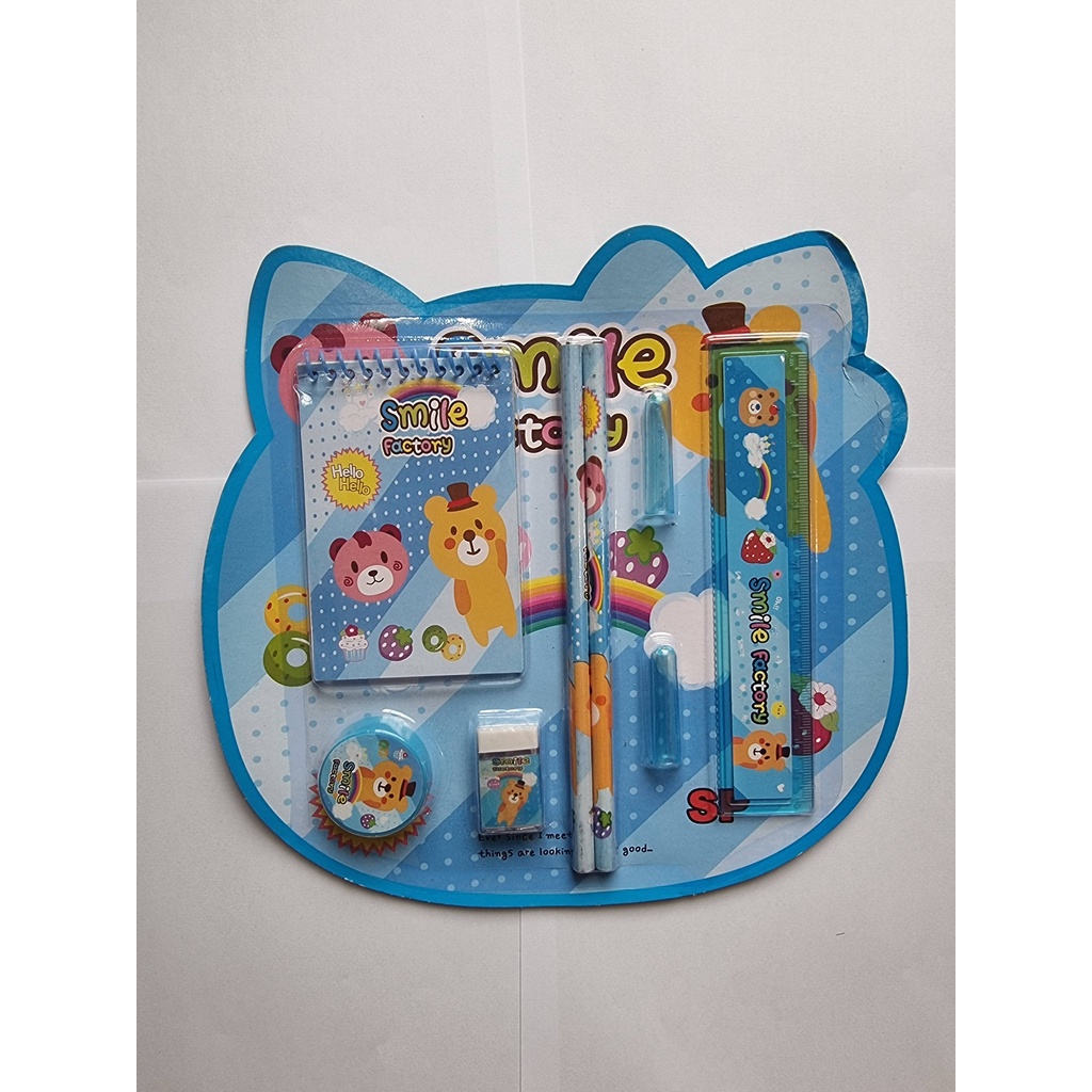 

DL OFFICIAL (ATS02) Alat Tulis Set Stationary Set Pensil Peraut Pena Penggaris Penghapus