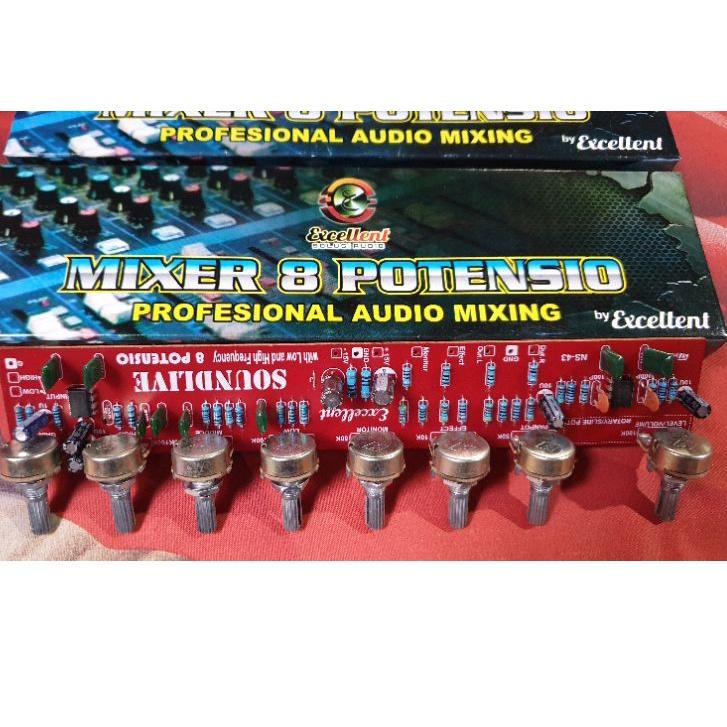 Harga Spesial KIT MIXER YAMAHA 8 POTENSIO AUDIO MIXING BY EXCELLENT