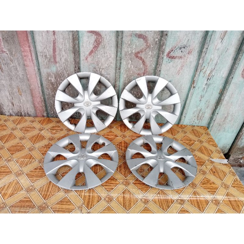 Wheeldop Wildop Dop Velg Ring 14 Toyota New Avanza Original Copotan 4 Biji