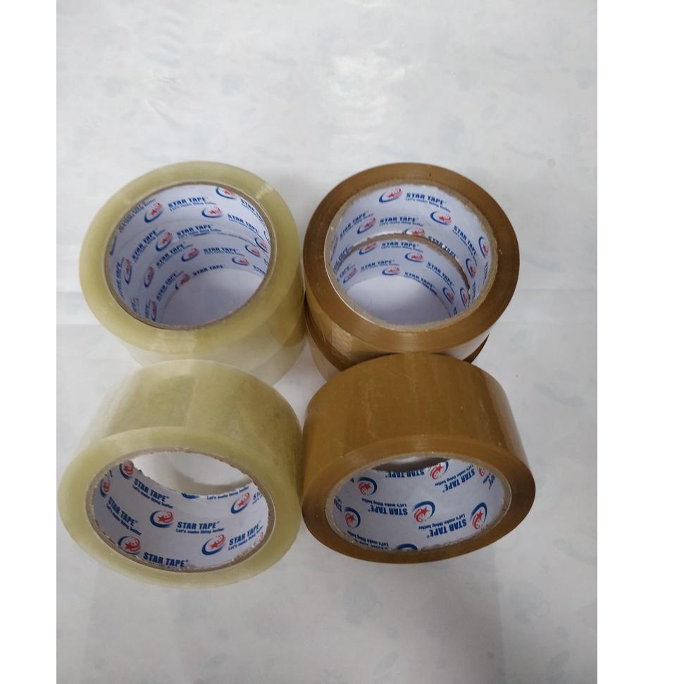 

₫ Lakban OPP 90 Yard coklat / bening ㅘ