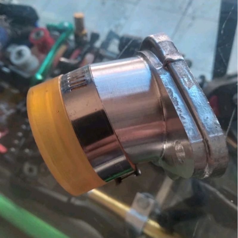 manifol mesin tiger dan mega pro untuk rangka klx intek maniful tiger rangka klx