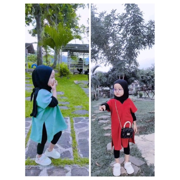 Atasan Long square nagita anak anak Long square anak umur 4-6th long square nagita viral