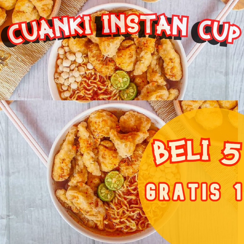 

Cuanki Instan Cup Cuanki Kuah Instan Batagor Instan