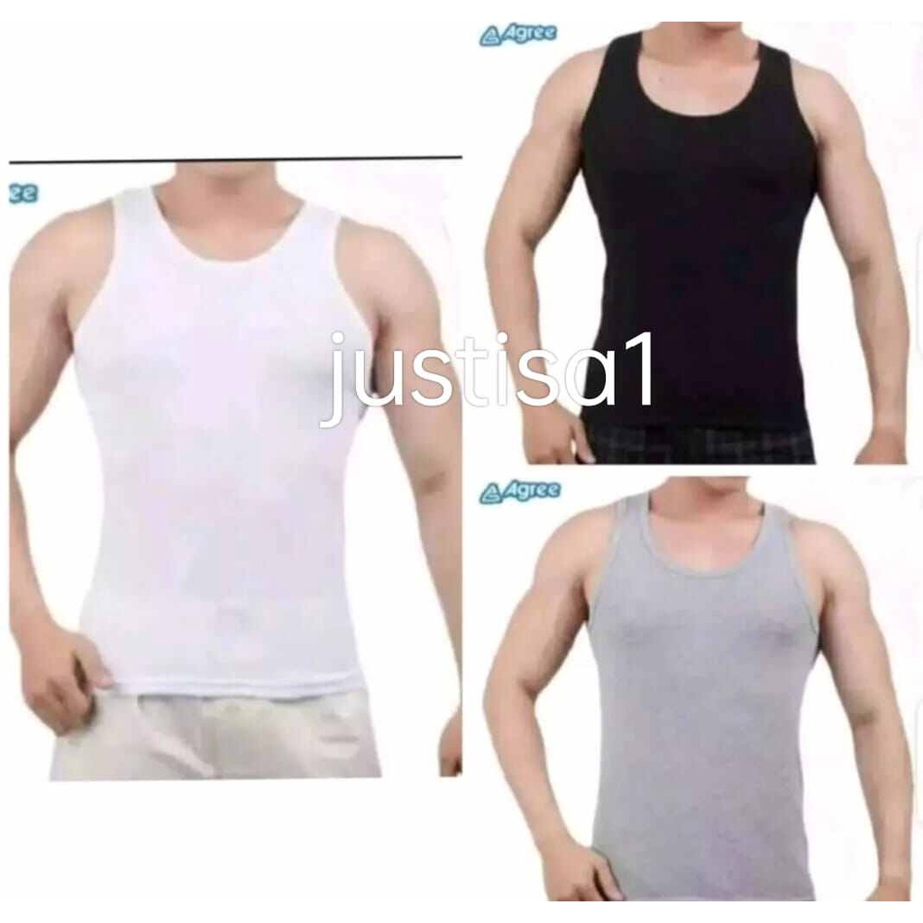 AG..PROMO SINGLET PRIA AGREE TERMURAH 1 PCS SINGLET AGREE SPORT SUPER COOL KUTANG PRIA KUTANG LAKI LAKI KAOS OBLONG KAOS SINGLET TENGTOP PRIA