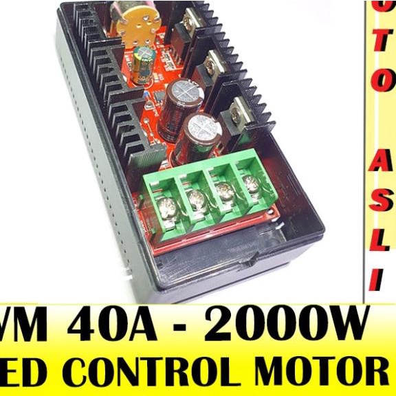 DC Motor 40A Speed Control PWM HHO RC-Controller 10-50V 2000W pwm 40A