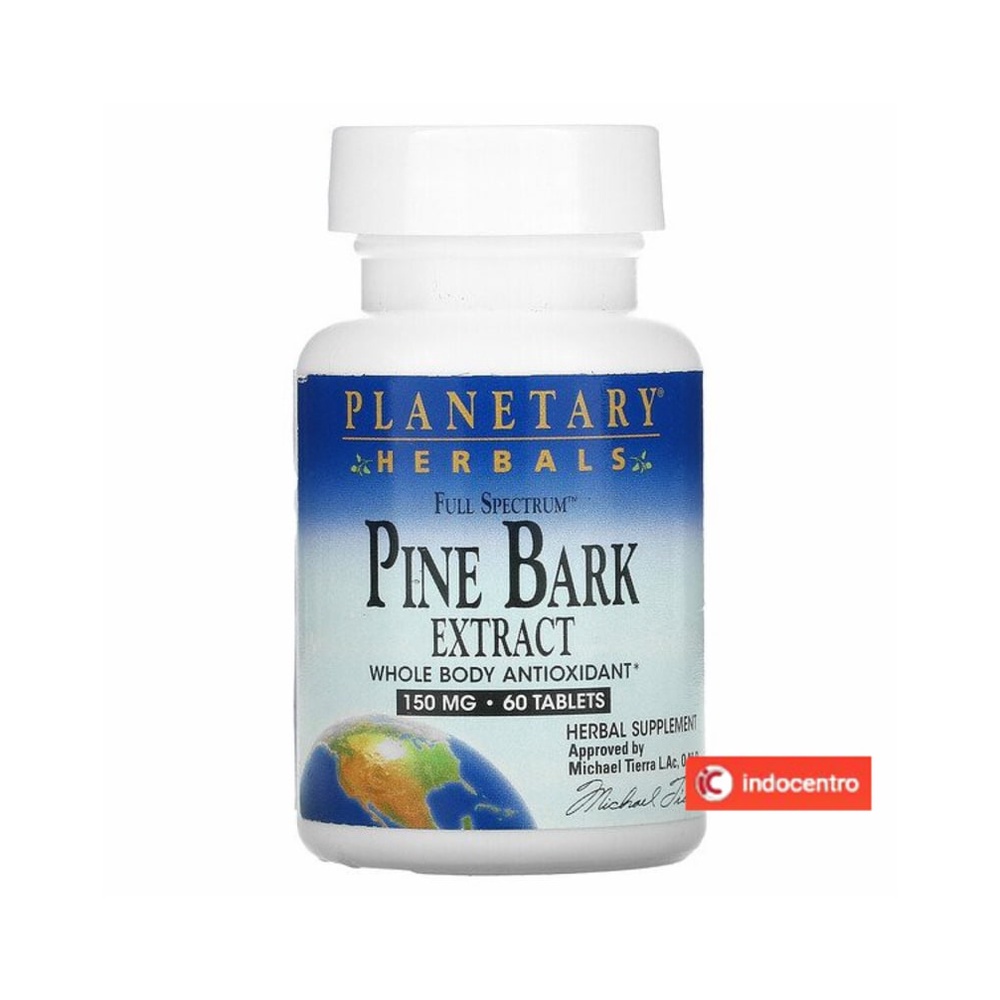Planetary Herbals Full Spectrum Pine Bark Extract 150mg 60 Tabs