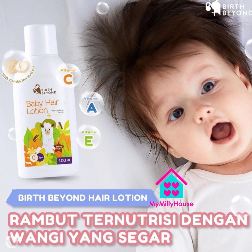 Birth Beyond Baby Hair Lotion 100ml / Candlenut Kemiri Birth and Beyond