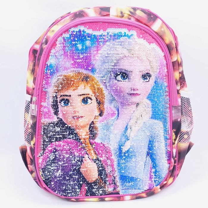 Tas Sequin Cewek MURAH BARU / Ransel Sequin Perempuan Murah / Tas Sekolah Anak TK SD Perempuan Sequin 2 Model MURAH / Ransel Sekolah Anak SD Wanita Sequin manik 2 Animasi BARU / Tas Anak Sekolah Wanita Sequin / Ransel Anak Sequin Frozen Unicorn LOL MURAH