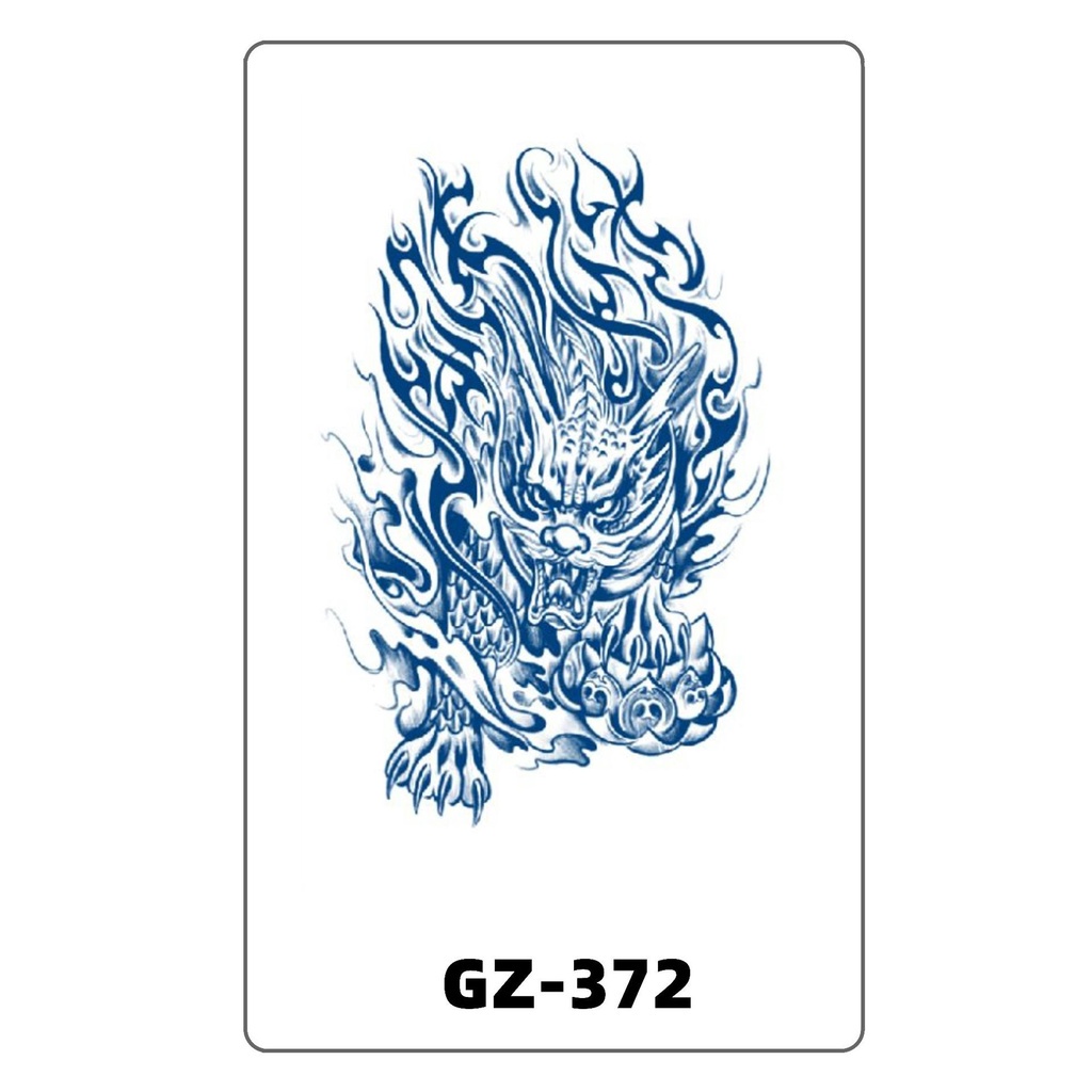 

【OKTATO】Stiker Tato Temporer 15 Hari | Anti Air & Tahan Lama | 11x18CM