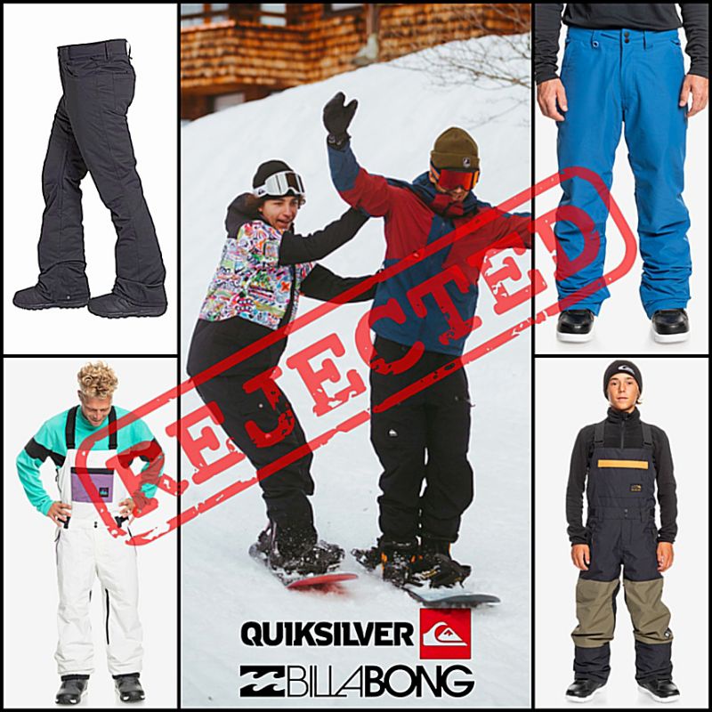 Celana QUIKSILVER outdoor original REJECT