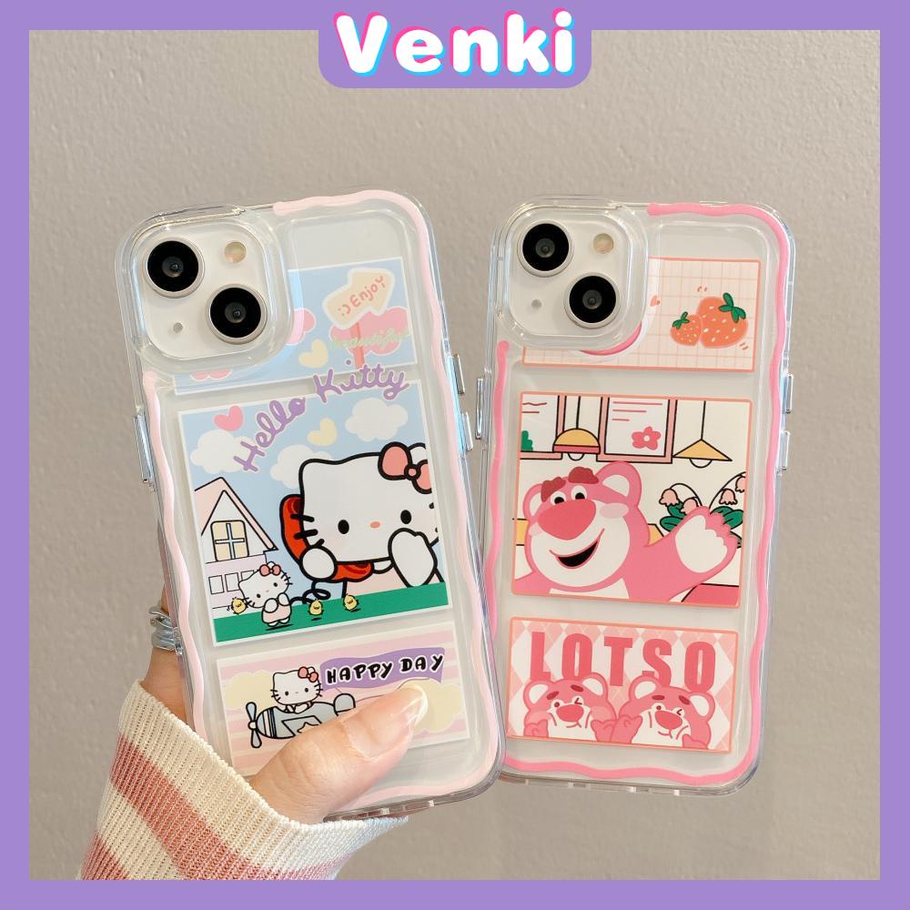 Case For iPhone 14 Pro Max Soft Silcone Big Hole Space Case Cartoon Cute Bear Cat Plating Buttons Camera Protection Shockproof For iPhone 14 13 12 11 Plus Pro Max 6 7 8 Plus XR XS