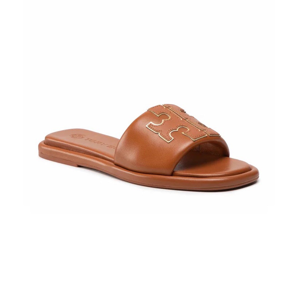 TB Double T Sport Slide Wine Brown 100% Original