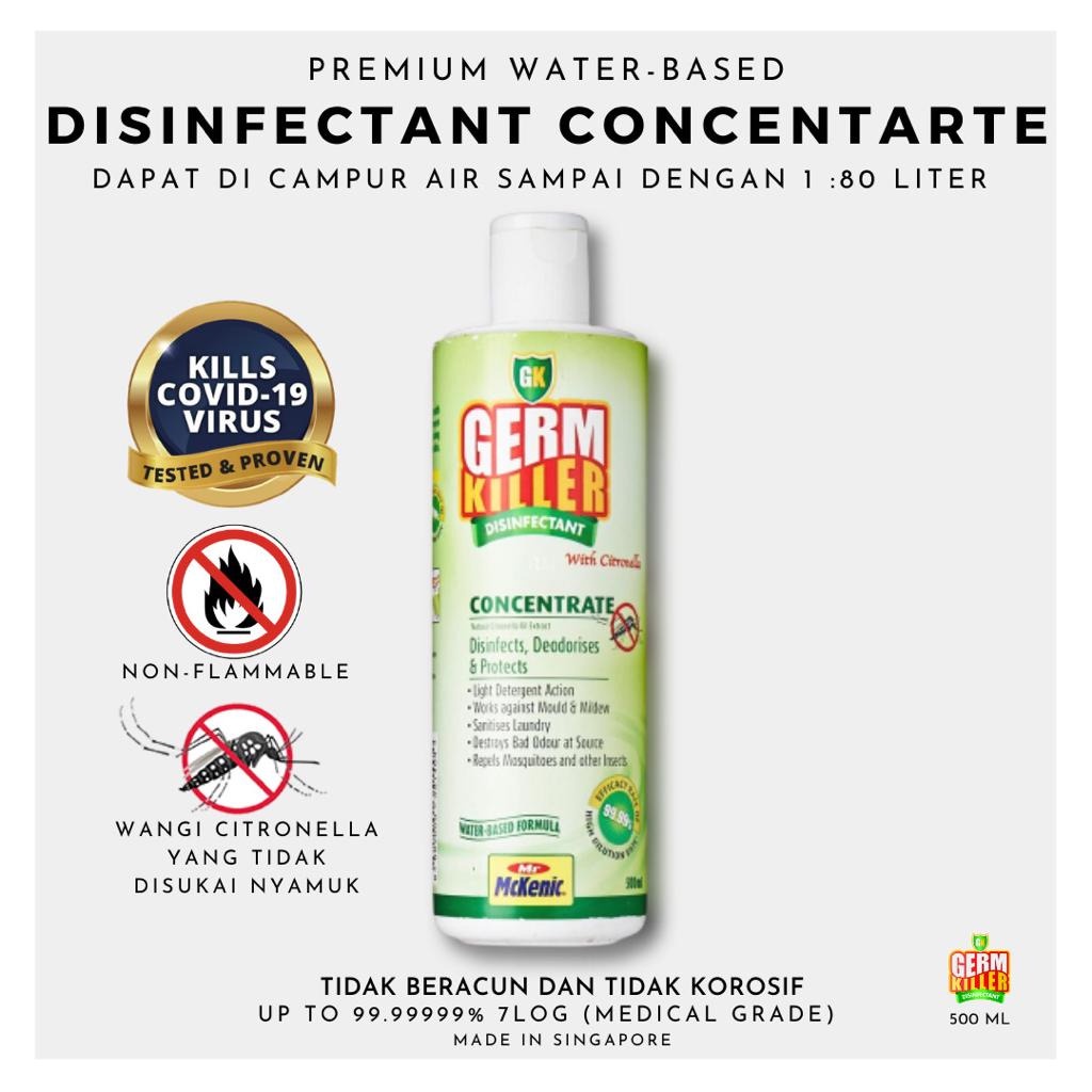 GERM KILLER DISINFECTANT CONCENTRATE FLORAL FRAGRANCE 500ML