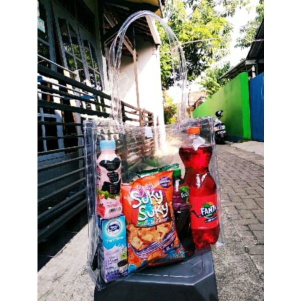 

Tas Mika Transparan Bahan TEBAL