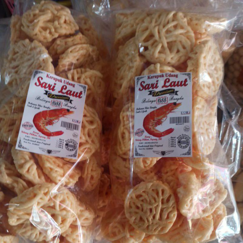 

krupuk udang sari laut Belinyu