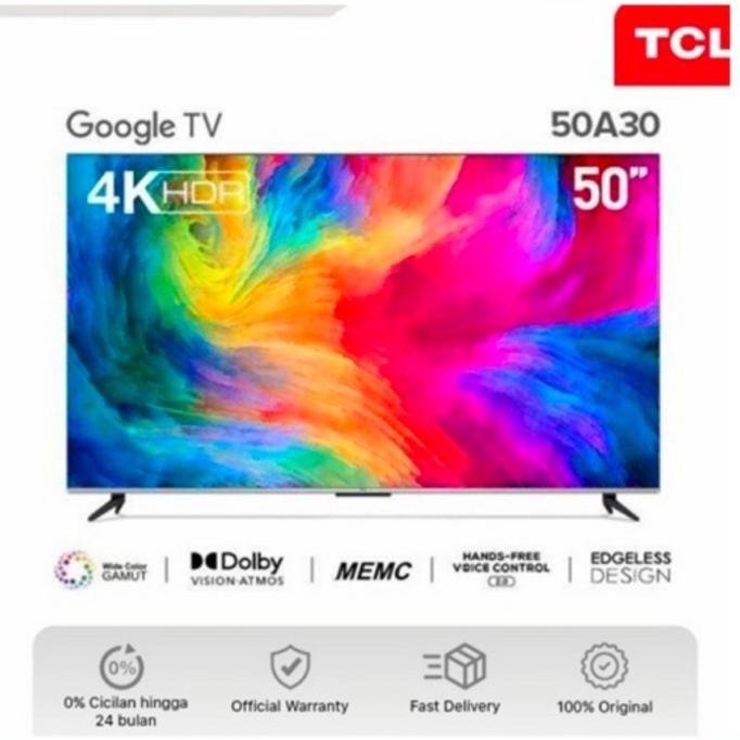 New!!!!Tcl 50Inch 50A30 Smart Android 11