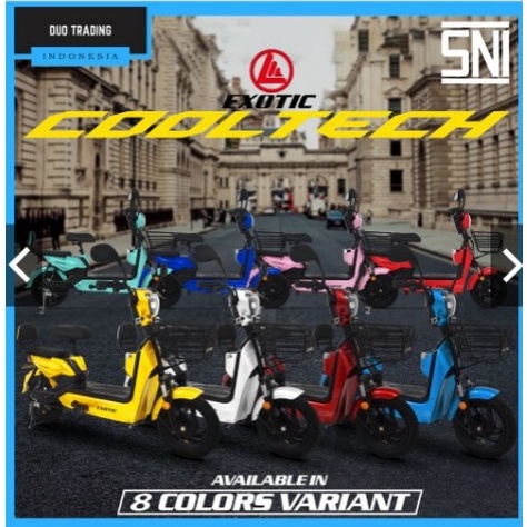 Pacific Exotic COOLTECH Sepeda Listrik Exotik Cool Tech Kultek