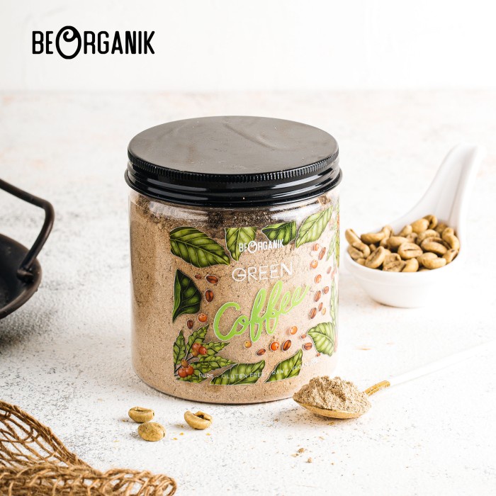 

BEORGANIK GREEN COFFEE 100% / KOPI HIJAU ORGANIK 200GR