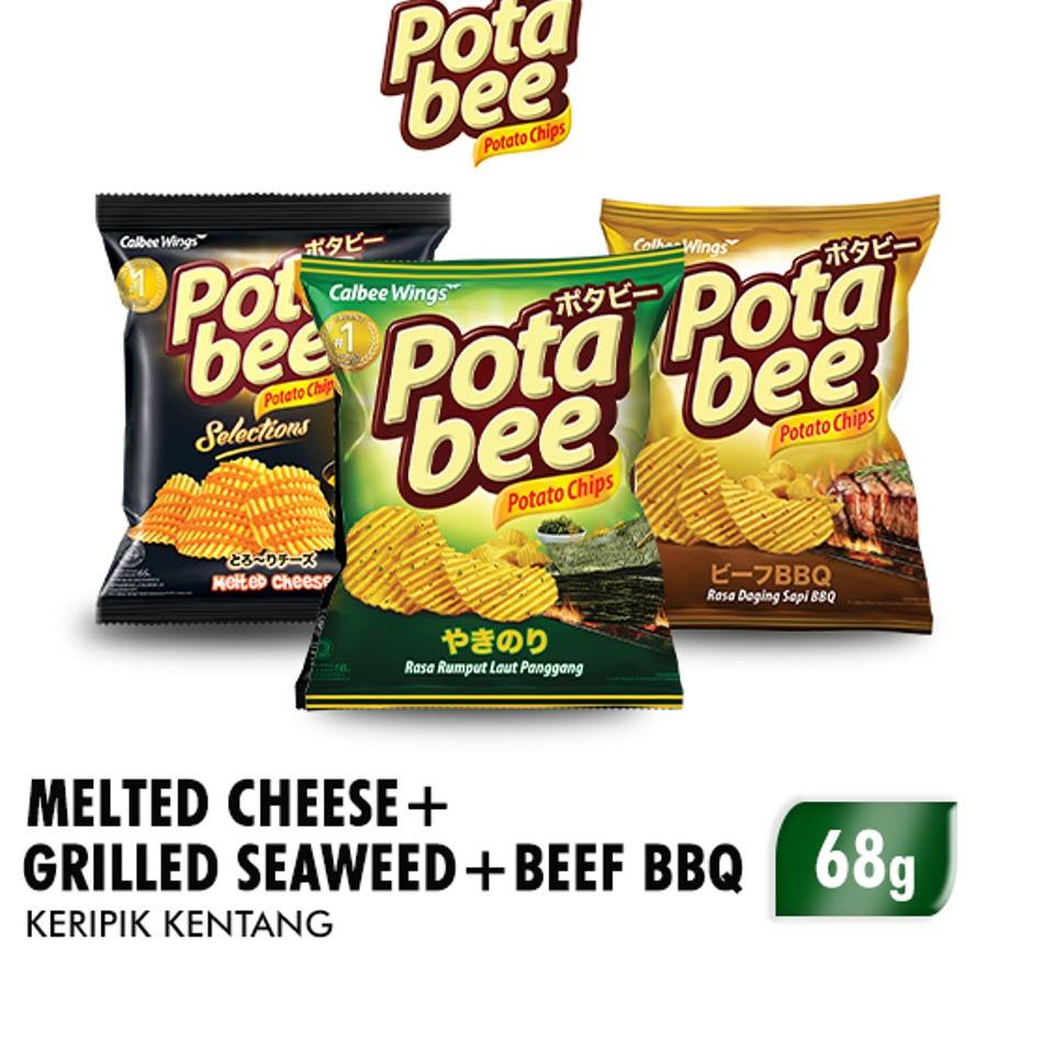 

₿ Potabee All Flavors (BBQ, Seaweed, Cheese) ❤