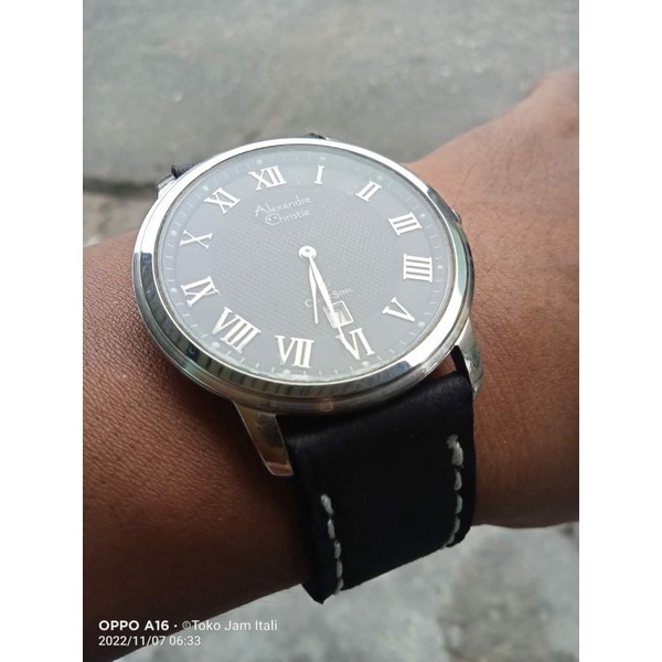 jam pria alexandre christie 8299MD original bekas