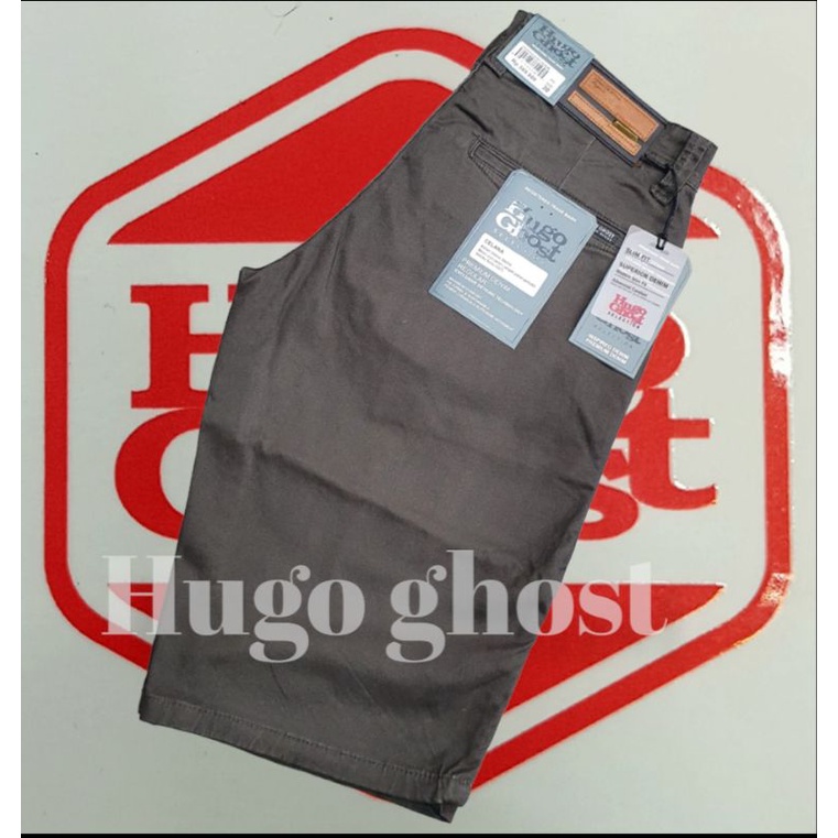 CELANA PENDEK KATUN SATEN CINOS HUGOGHOST OEIGONAL