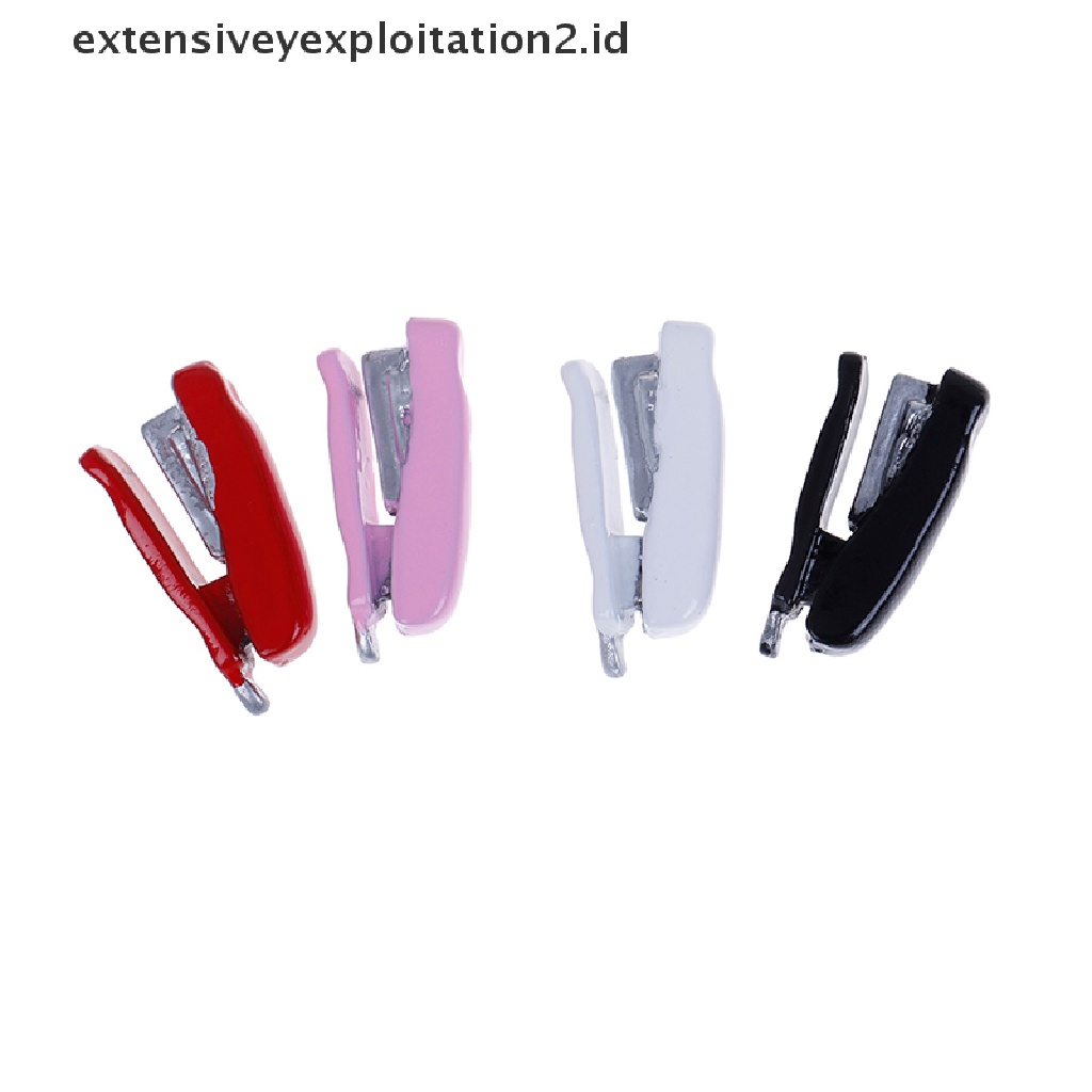 Miniatur stapler Bahan metal Untuk Rumah Boneka Skala 1: 12
