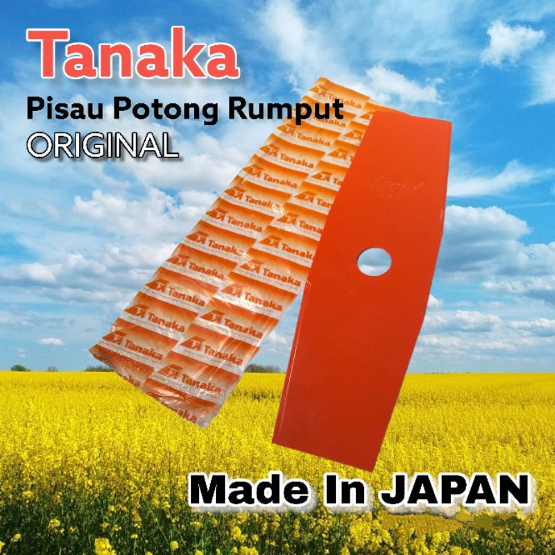 Pisau Mesin Potong Rumput Ori Tanaka - Mata Pisau Brush Cutter JAPAN