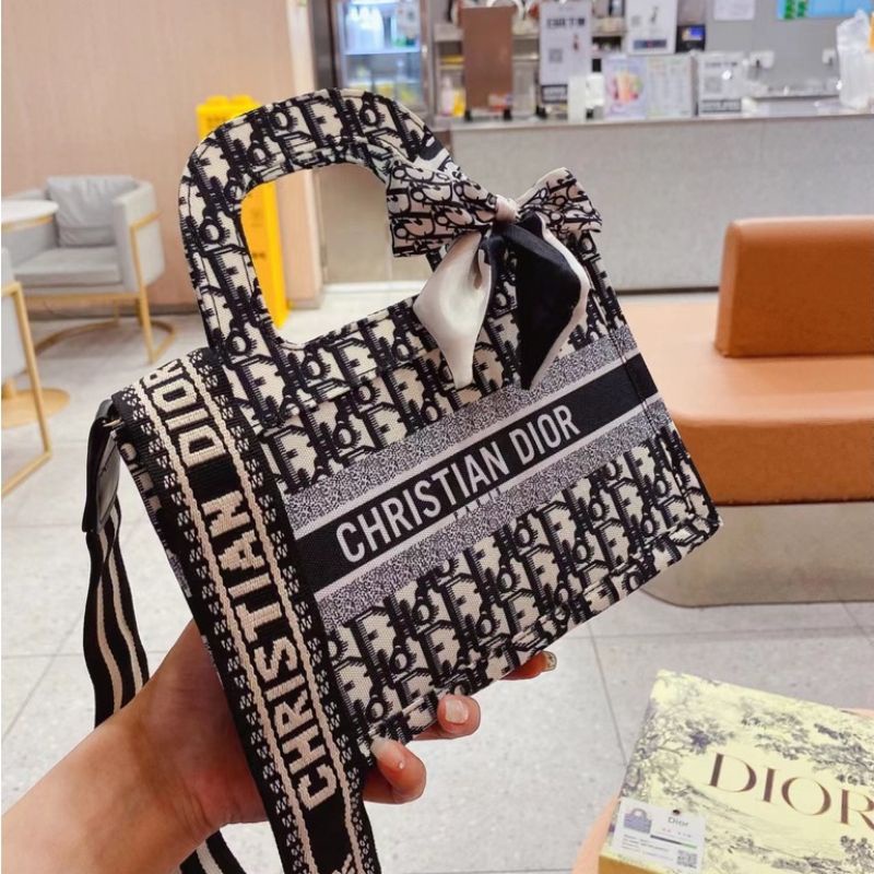 totebag christian dior mini tas selempang dior mini