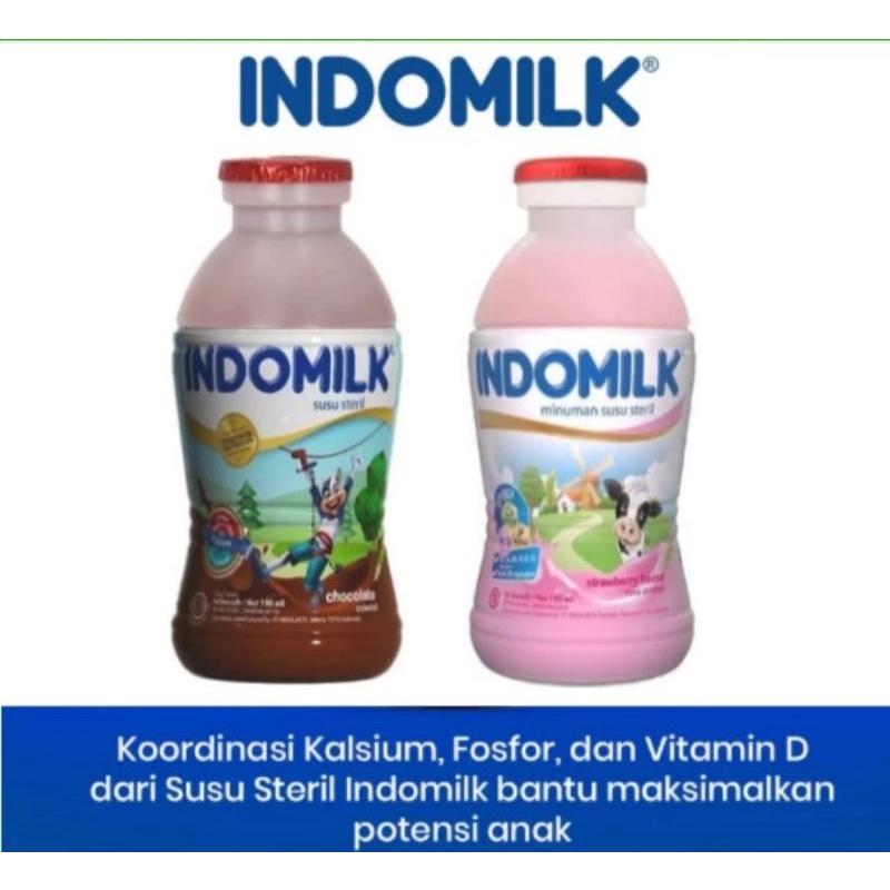 indomilk botol 190ml